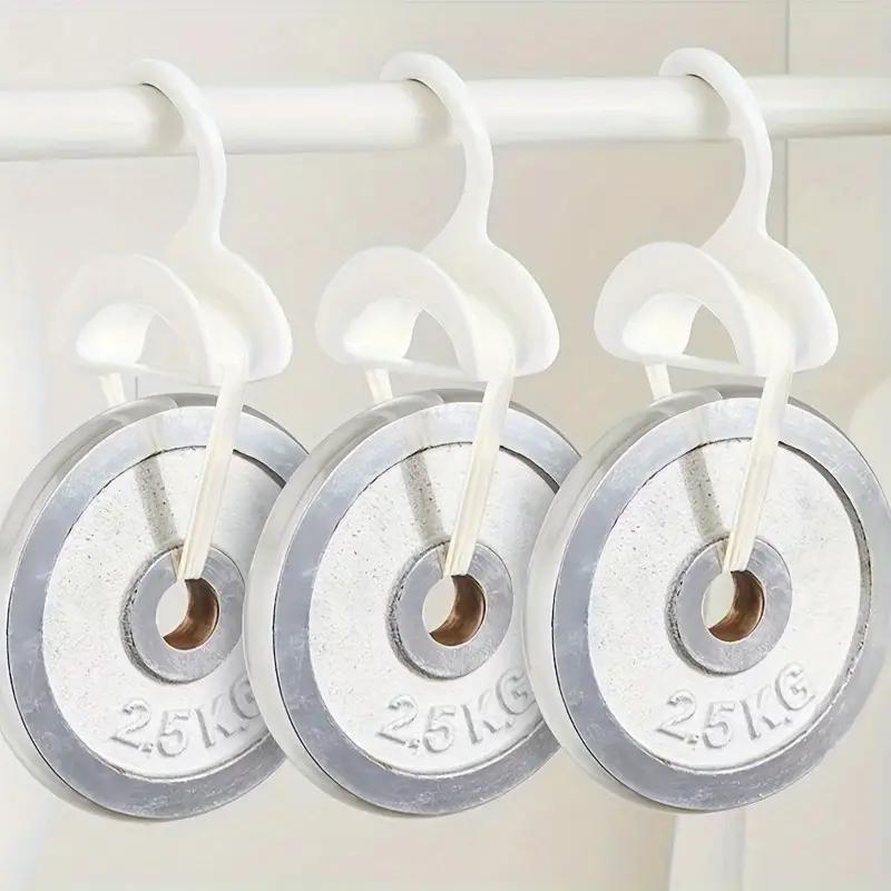 10-piece-sturdy Plastic Hook-wardrobe Rack, Suitable for Handbags, Handbags, Belts, Scarves, Hats-space-saving Bag Racks for Family and Travel.