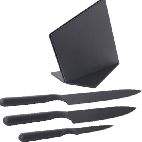 TILLAGD 20-piece flatware set, black - IKEA