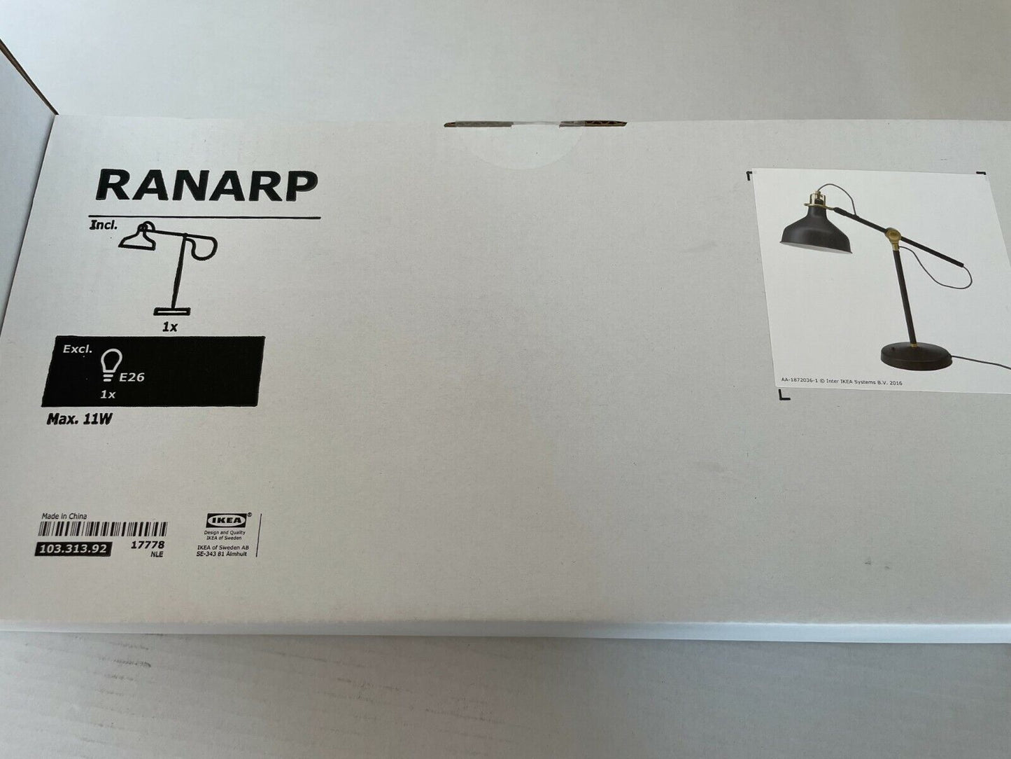 RANARP Work lamp