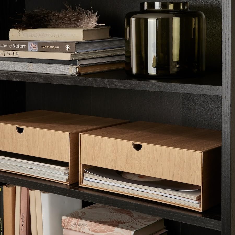 HÄSTVISKARE Mini chest of drawers, oak effect, 12 1/2x9 1/2"