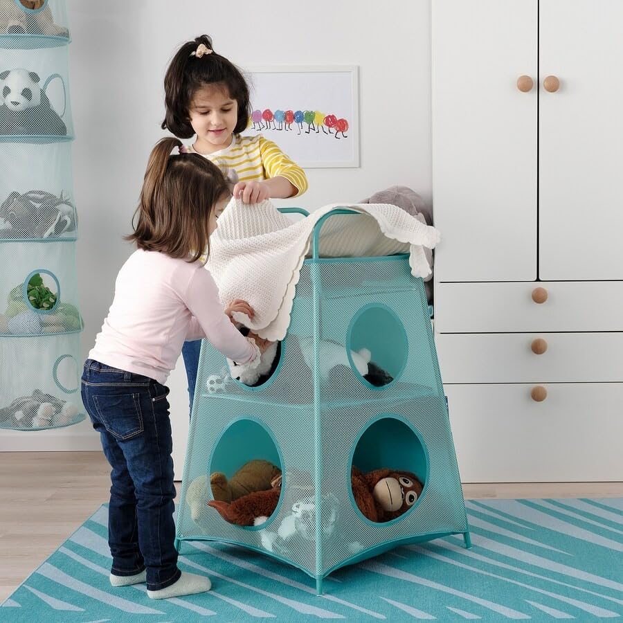 Stay Organized in Style with TIGERFINK Storage with Compartments - Turquoise