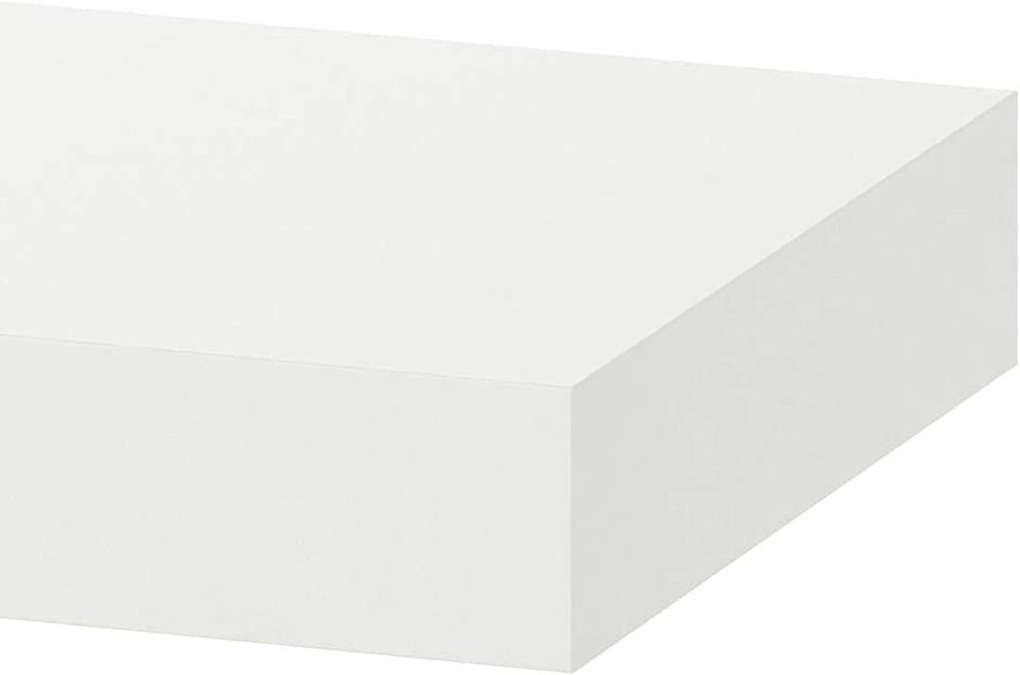 Floating Wall Lack Shelf (4, White)