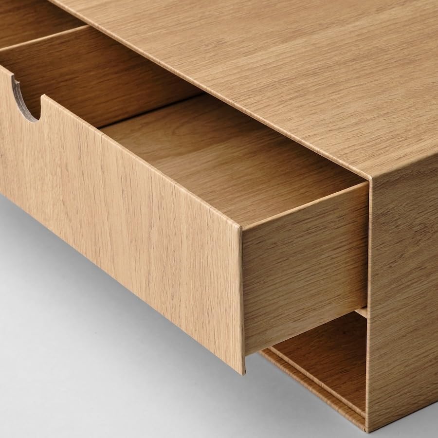 HÄSTVISKARE Mini chest of drawers, oak effect, 12 1/2x9 1/2"