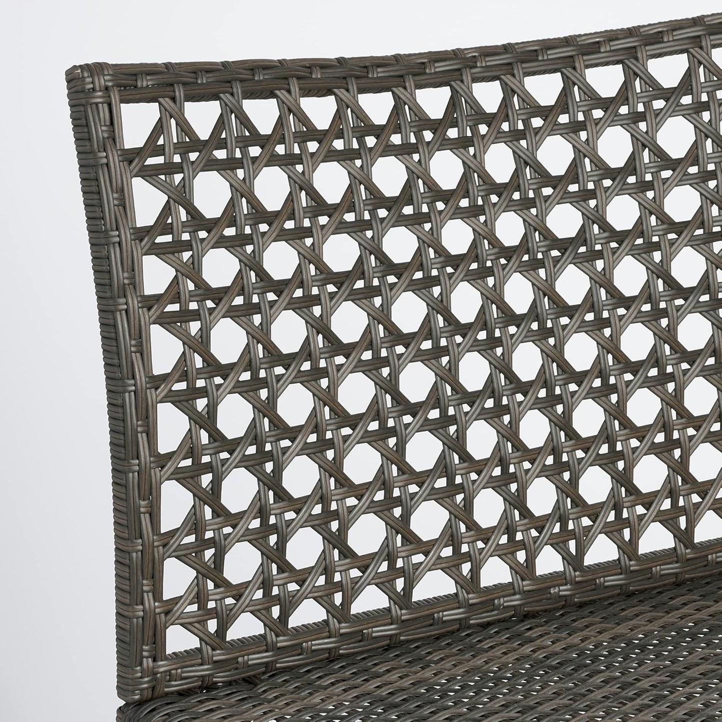 JUTHOLMEN one-seat section, outdoor, dark grey-brown