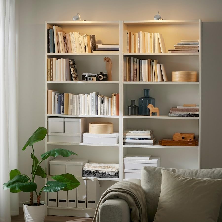 YTBERG LED Cabinet Lighting Easily DirectSpreads a Soft Light, (White/dimmable)