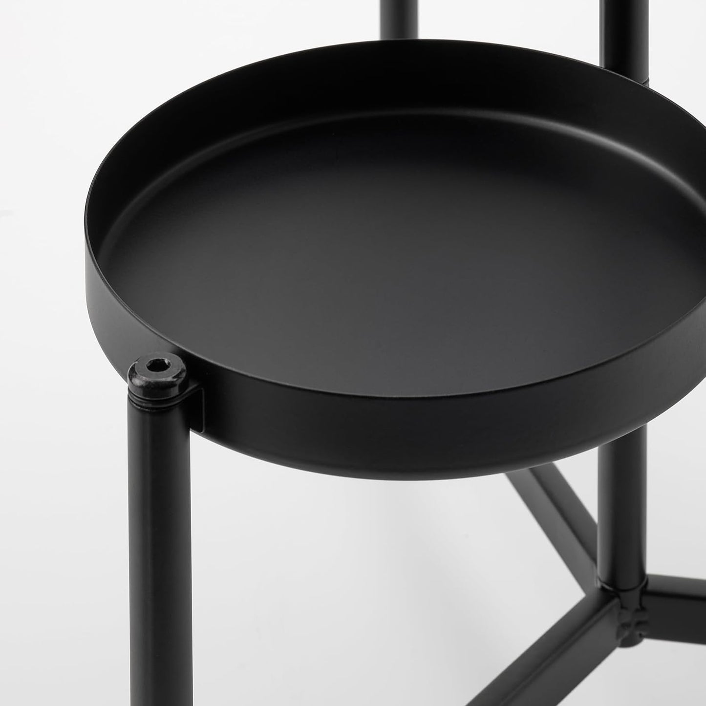 OLIVBLAD plant stand 22 ¾ ", in/outdoor black
