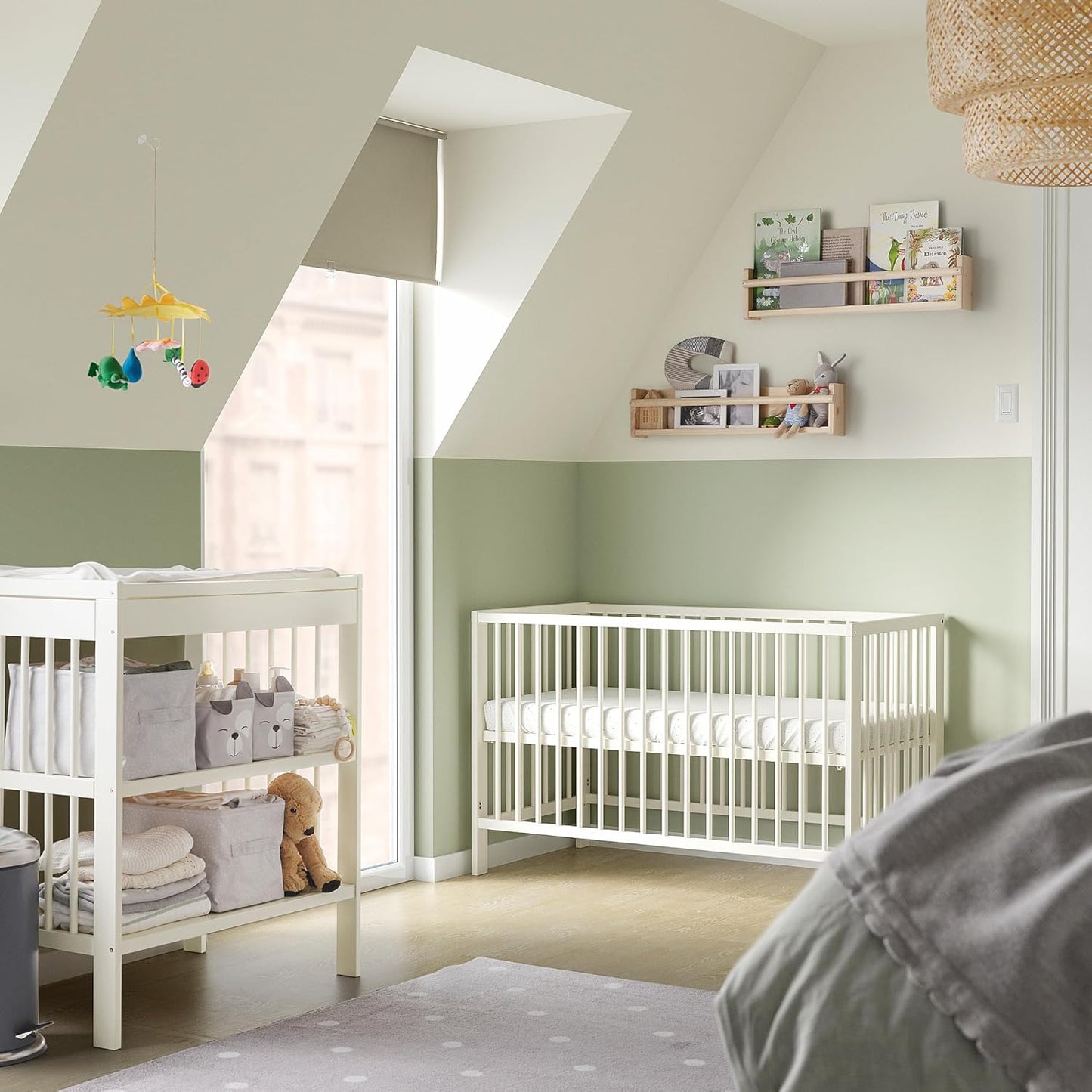 GULLIVER 2-piece baby furniture set, white