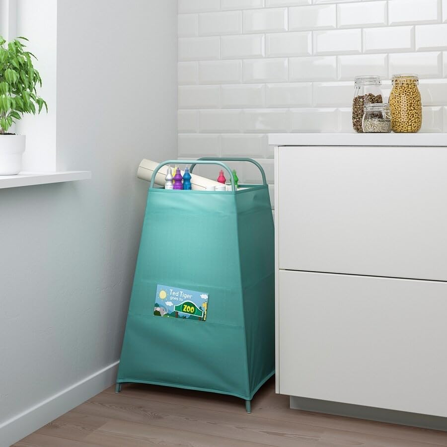 Stay Organized in Style with TIGERFINK Storage with Compartments - Turquoise