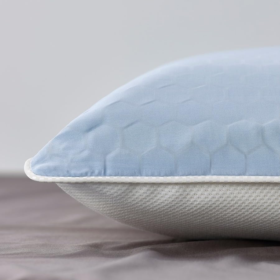 KVARNVEN Ergonomic pillow, side/back sleeper,Orthopedic Support For Neck Shoulder Pain | Ergonomic Cervical Contour Anti Snore Pillows Front Back Side Sleepers