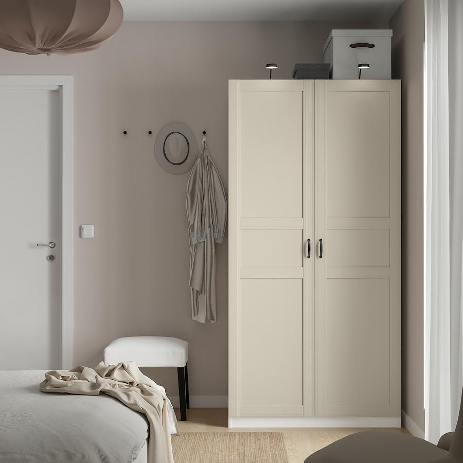 YTBERG LED Cabinet Lighting Spreads a Soft Light, for Home and Office. (Black/dimmable)