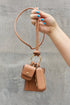 Nicole Lee USA Vegan Leather 3-Piece Lanyard Set