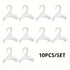 10-piece-sturdy Plastic Hook-wardrobe Rack, Suitable for Handbags, Handbags, Belts, Scarves, Hats-space-saving Bag Racks for Family and Travel.