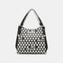 Nicole Lee USA Contrast Polka Dot Handbag