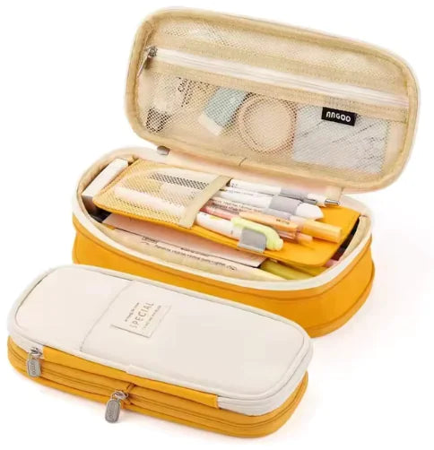 Korean Style Large Pen Box – Spacious Pencil Case