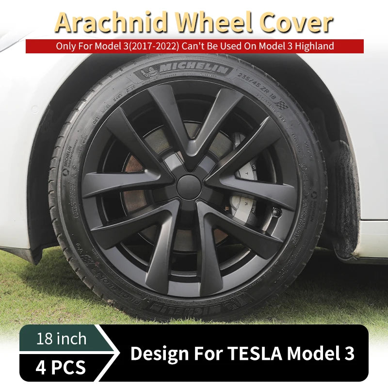 Tesla Model 3 18" Arachnid Wheel Cover