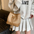 Straw Braided Shoulder Bag