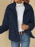 Plush Zip Up Long Sleeve Jacket