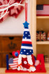 4-Piece Independence Day Knit Hanging Gnomes