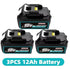 Original Li-Ion Battery – 18V, Available in 6.0Ah, 8.0Ah, 12.0Ah