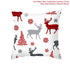 Cartoon Christmas Pillow Cover