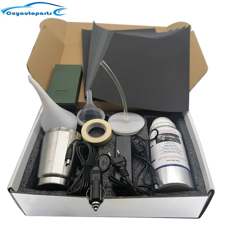 Headlight Restoration Polish Kit - Liquid Polymer