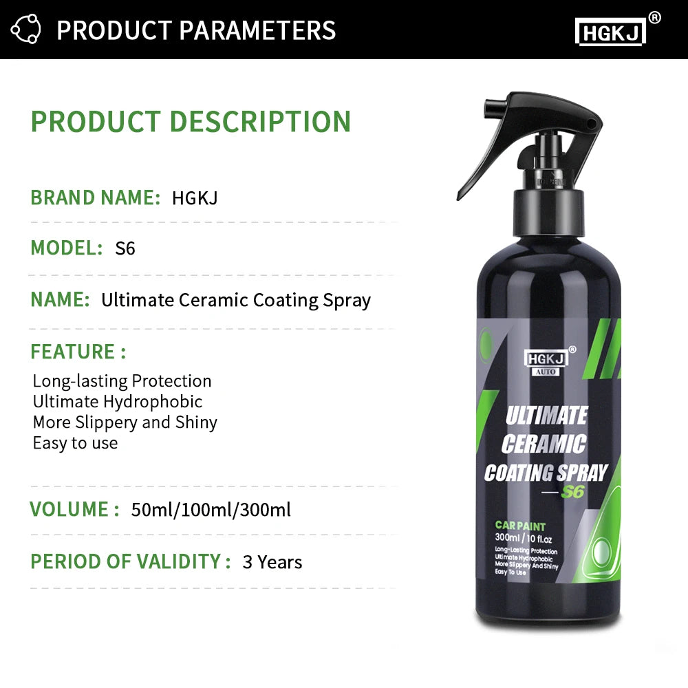 Maximum Gloss Shine Ceramic Car Coating