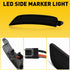 Front Rear Fender Lamps LED Side Marker