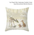 Christmas Elk Tree Cushion Cover