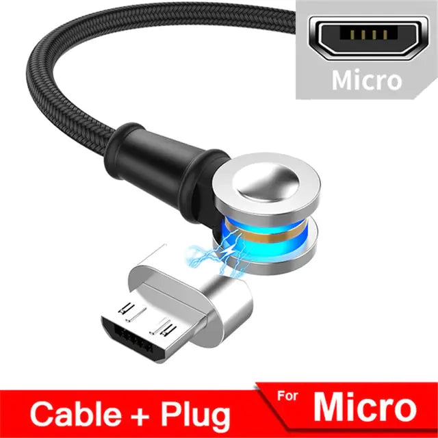 180° Rotate Magnetic Charging Cable