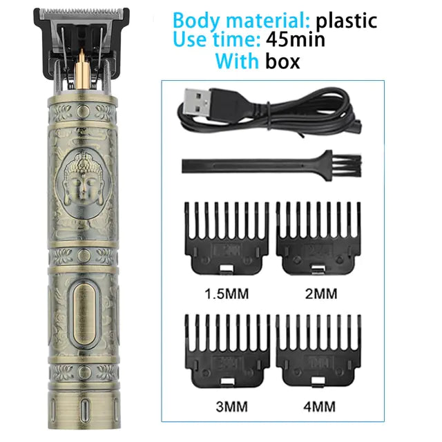 Precision Grooming with Rechargeable Men's Trimmer