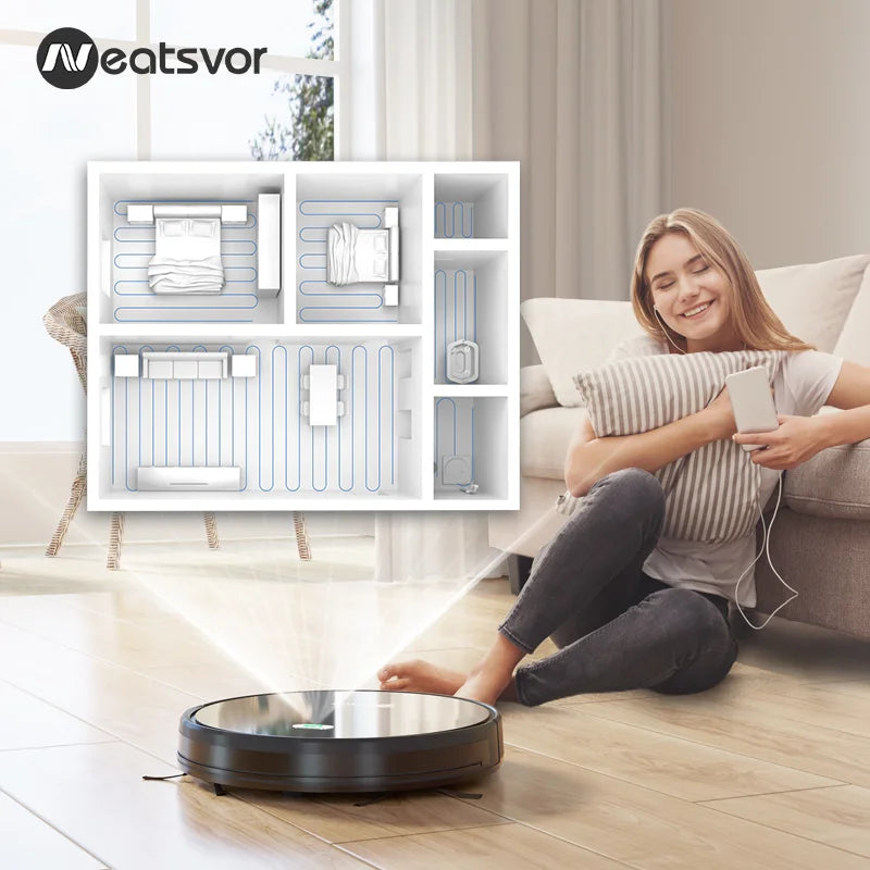 Powerful Neatsvor X500 Robot Vacuum Cleaner