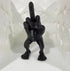 Funny Middle Finger Resin Mannequin Leg