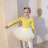 Girls' Ballet Dance Suit with Fluffy Tutu