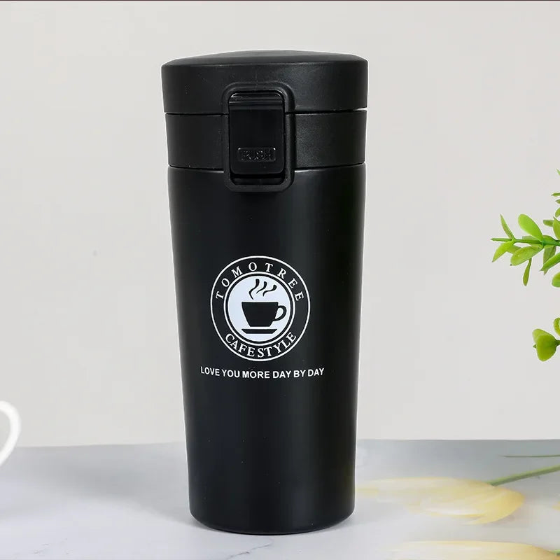 380/510ML Thermal Mug Leak-proof Stainless Steel Thermos Coffee Cup Vacuum Flask Outdoor Sports Water Bottle Insulated Cup