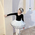 Girls' Ballet Dance Suit with Fluffy Tutu