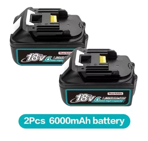 Original Li-Ion Battery – 18V, Available in 6.0Ah, 8.0Ah, 12.0Ah