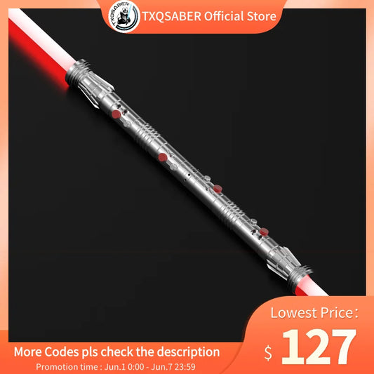 Darth Maul Double Lightsaber with Heavy Blade