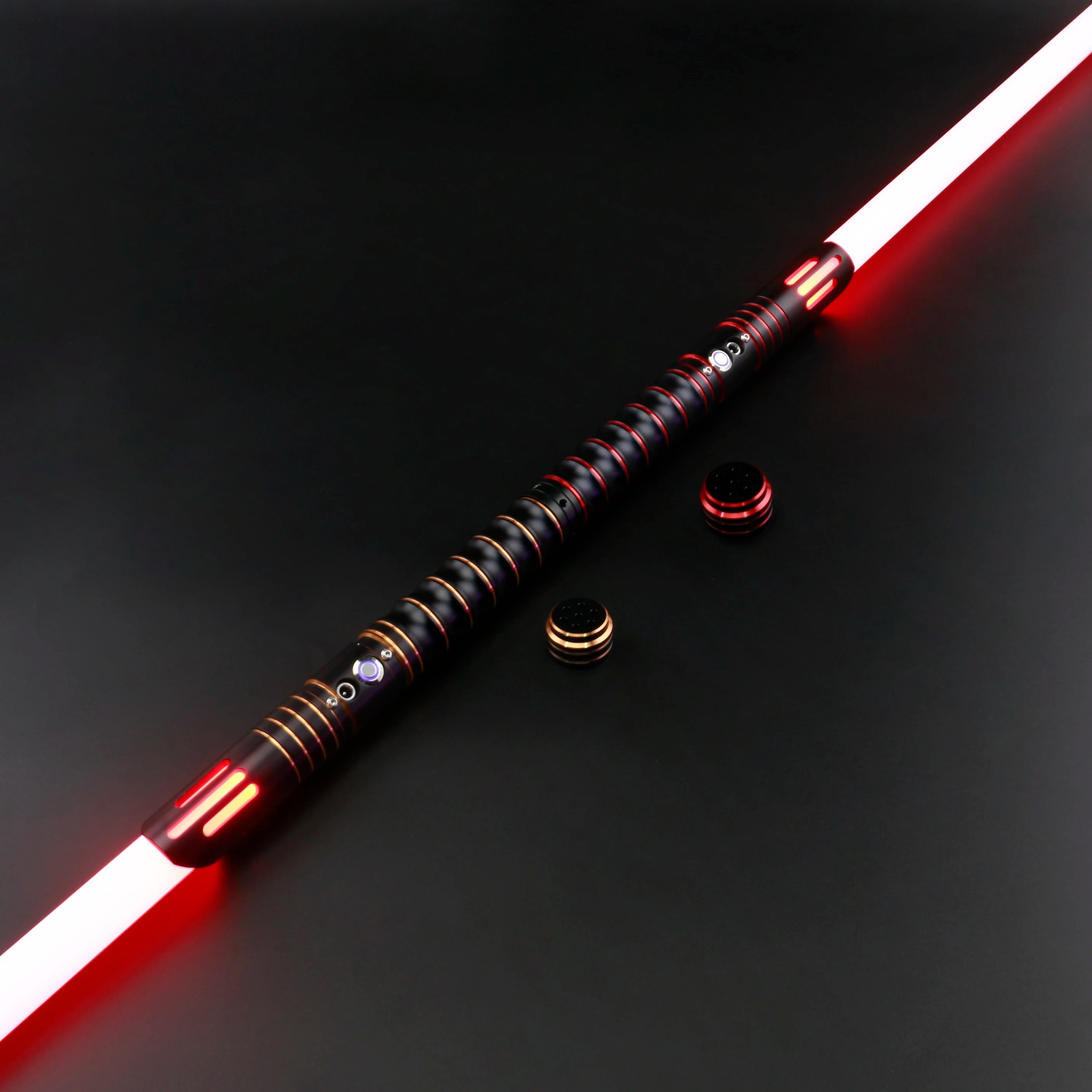 RGB Lightsaber Metal Hilt - Color Changing, Sound Effects