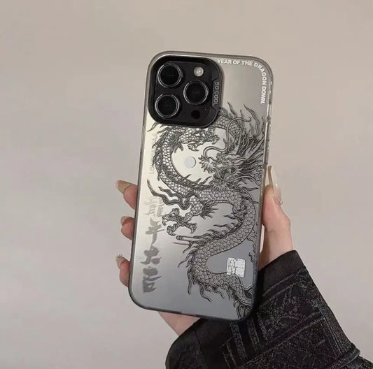 Black China Dragon Phone Case