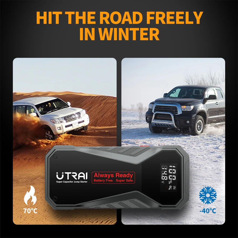 Utrai Super Capacitor Car Jump Starter Device