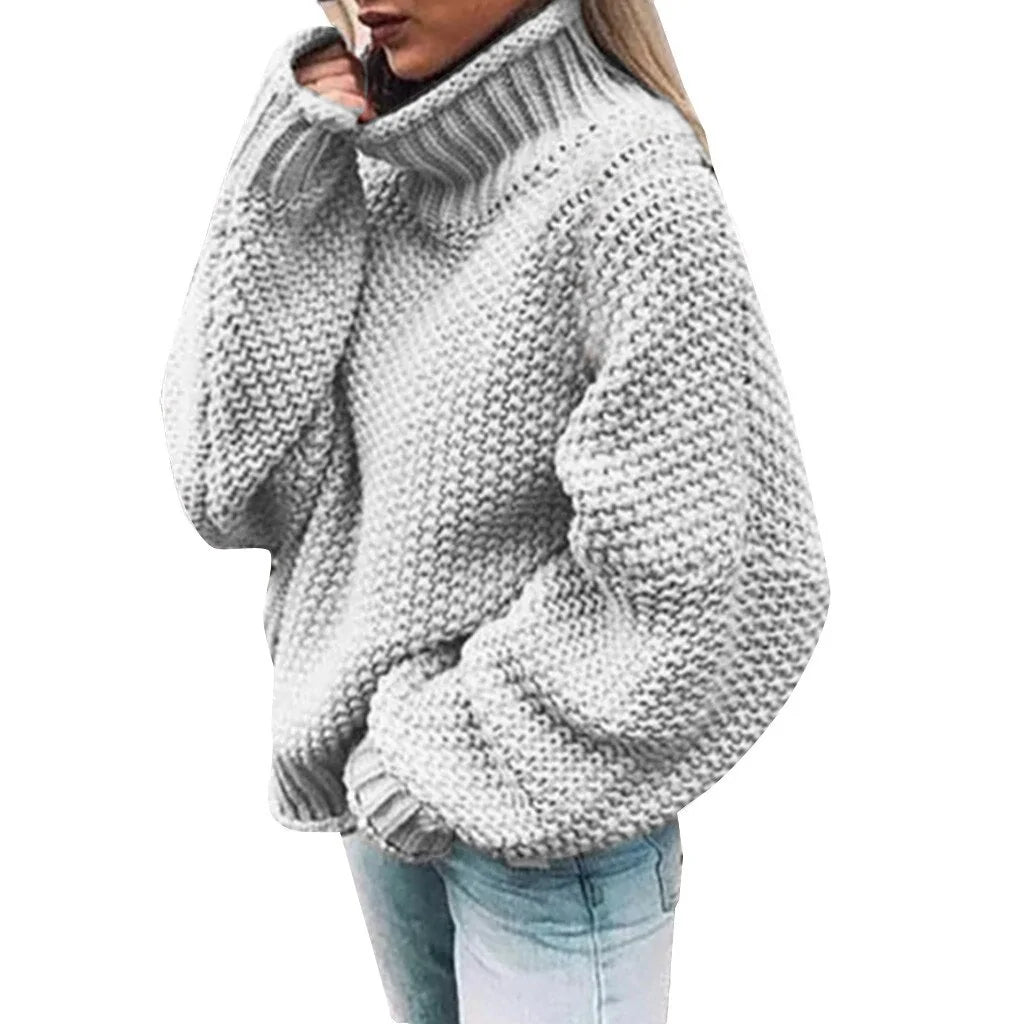 Knitted Turtleneck Sweater