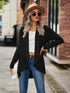 Open Front Long Sleeve Cardigan