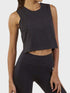 Round Neck Cropped Tank