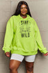 Simply Love Simply Love Full Size STAY WILD Graphic Hoodie