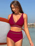 Plunge Wide Strap Two-Piece Swim Set