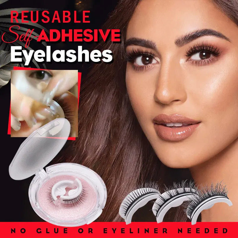 Reusable Self-Adhesive Eyelashes