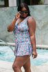 Marina West Swim Full Size Clear Waters Swim Dress in Rose Sky