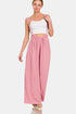 Zenana Pocketed Wide Strap Wide Leg Overalls