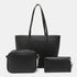 Nicole Lee USA 3-Piece Color Block Handbag Set