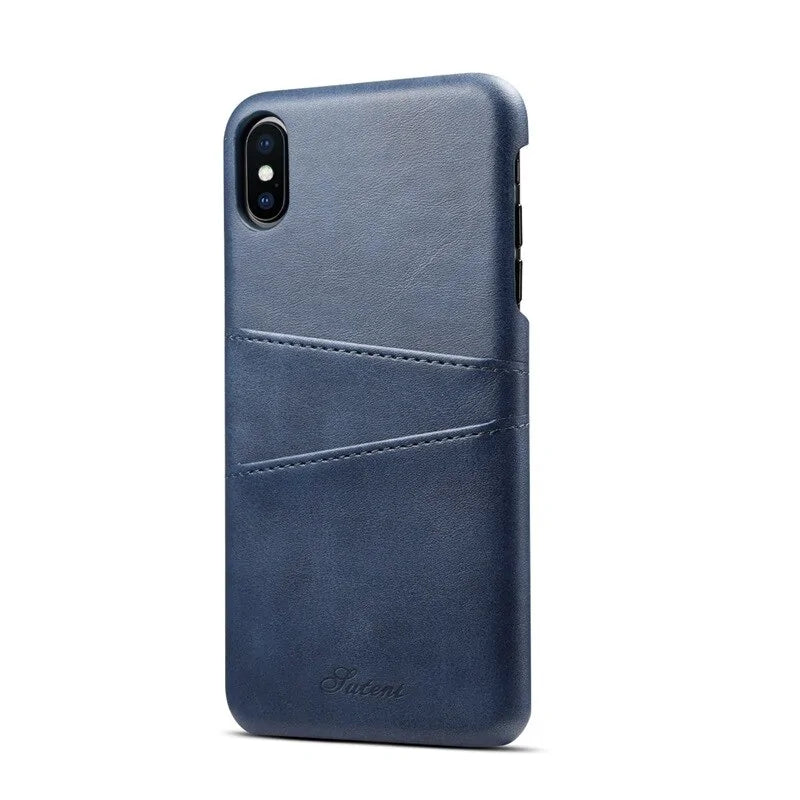 Luxury Leather Phone Back Cover